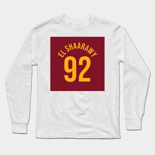 El Shaarawy 92 Home Kit - 22/23 Season Long Sleeve T-Shirt by GotchaFace